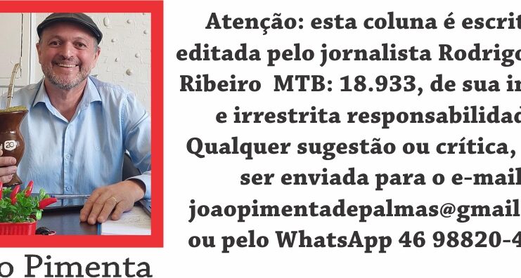 O meu sincero pedido de desculpas