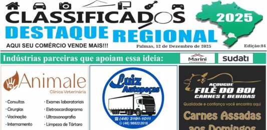 CLASSIFICADOS DESTAQUE REGIONAL 12/12