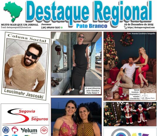 JORNAL DESTAQUE REGIONAL PATO BRANCO ESPECIAL DE NATAL