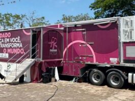 Palmas lidera atendimento regional com 1.850 exames e consultas na Carreta da Mulher