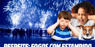 Fogos de estampido estão proibidos: Prefeitura pede apoio da população para denunciar irregularidades