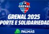 Grenal 2025 promove solidariedade e integração no Estádio Municipal de Palmas