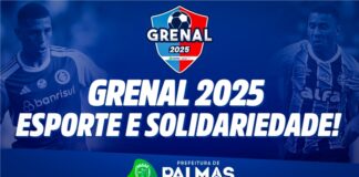 Grenal 2025 promove solidariedade e integração no Estádio Municipal de Palmas