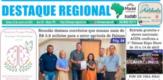 CAPA JORNAL DESTAQUE REGIONAL 23/01
