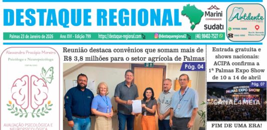 CAPA JORNAL DESTAQUE REGIONAL 23/01