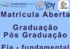 MATRICULA ABERTA