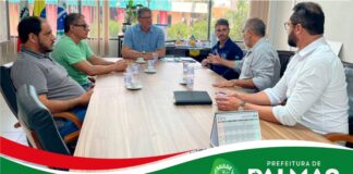 Prefeito Daniel Lângaro recebe representantes de transportadora que planeja implantar indústria em Palmas