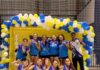 Equipe palmense Gold voleibol esteve participando do I torneio Alpha Vôlei