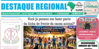 CAPA JORNAL DESTAQUE REGIONAL 20/02