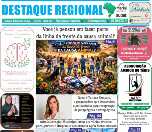 CAPA JORNAL DESTAQUE REGIONAL 20/02