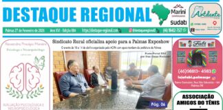 CAPA JORNAL DESTAQUE REGIONAL 27/02
