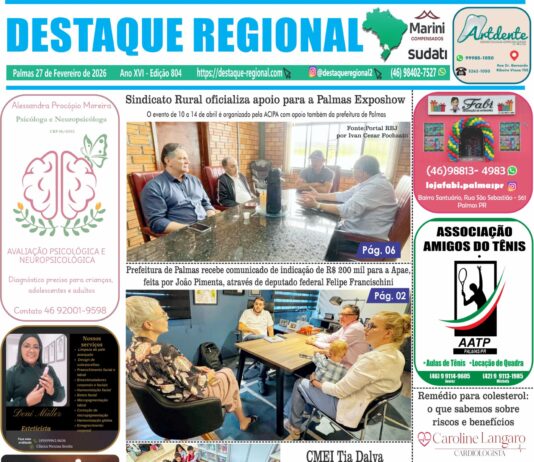 CAPA JORNAL DESTAQUE REGIONAL 27/02