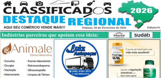 CLASSIFICADOS DESTAQUE REGIONAL 20/02