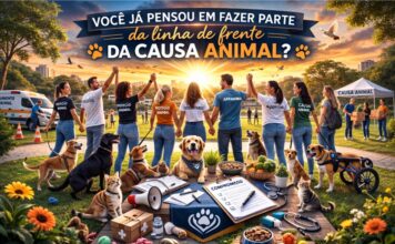 Você já pensou em fazer parte da linha de frente da causa animal?