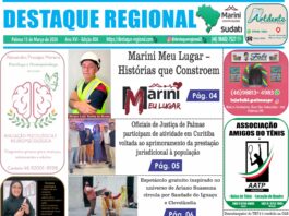 CAPA JORNAL DESTAQUE REGIONAL 13/03
