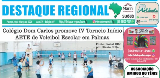 CAPA JORNAL DESTAQUE REGIONAL 20/03