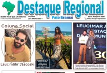 JORNAL DESTAQUE REGIONAL PATO BRANCO