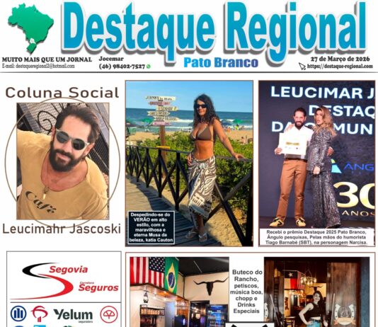 JORNAL DESTAQUE REGIONAL PATO BRANCO