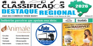 CLASSIFICADOS DESTAQUE REGIONAL 13/03