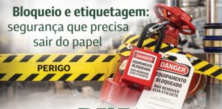 Bloqueio e etiquetagem: segurança que precisa sair do papel