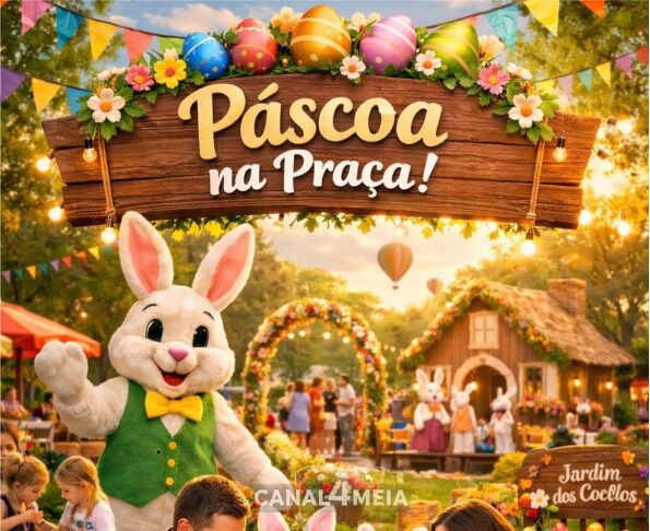 Páscoa na Praça promete encantar crianças e reunir famílias em Palmas