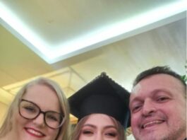 A formatura da Roberta Kist Ribeiro