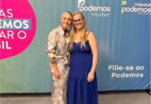 Presidente do Podemos Mulher Palmas, Graziela Kohl Ribeiro participou de evento na Capital