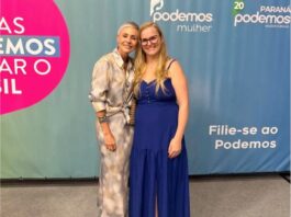 Presidente do Podemos Mulher Palmas, Graziela Kohl Ribeiro participou de evento na Capital