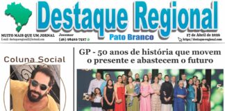 JORNAL DESTAQUE REGIONAL PATO BRANCO