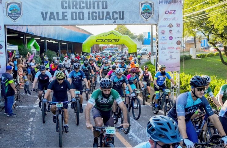 Atletas de Palmas conquistam quatro títulos na 1ª etapa do Circuito Vale do Iguaçu de Mountain Bike