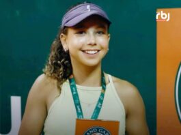 A jovem palmense Eduarda Gomes “Duda” entrou pra história neste domingo (19), ao conquistar o título do Roland Garros Junior Series