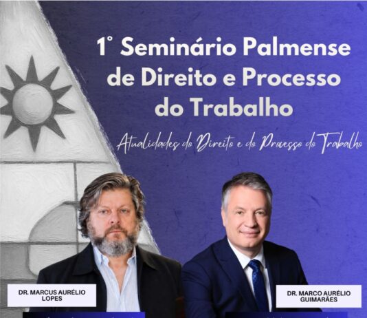 A Subseção da OAB Palmas, em parceria com a Justiça do Trabalho e o Instituto Federal do Paraná, promove nesta quinta-feira (14), às 19h30, o 1º Seminário Palmense de Direito e Processo do Trabalho, na Câmara de Vereadores de Palmas.