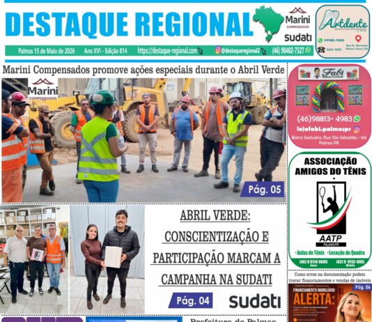 CAPA JORNAL DESTAQUE REGIONAL 15/05
