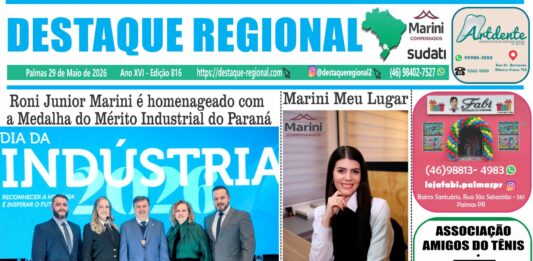 CAPA JORNAL DESTAQUE REGIONAL 29/05