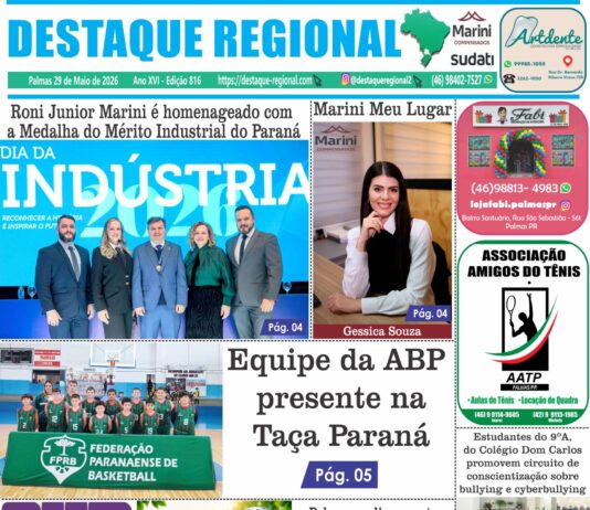 CAPA JORNAL DESTAQUE REGIONAL 29/05
