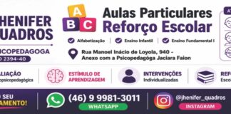 AULAS PARTICULARES- REFORÇO ESCOLAR