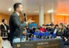 Eduardo Tobera ministra palestra para alunos do Colégio Ponciano e destaca importância da informação e da formação cidadã