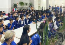 Estudantes do 9ºA, do Colégio Dom Carlos promovem circuito de conscientização sobre bullying e cyberbullying