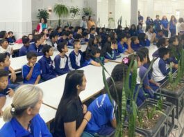 Estudantes do 9ºA, do Colégio Dom Carlos promovem circuito de conscientização sobre bullying e cyberbullying