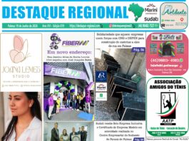 CAPA JORNAL DESTAQUE REGIONAL 19/06