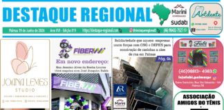 CAPA JORNAL DESTAQUE REGIONAL 19/06