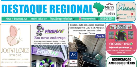CAPA JORNAL DESTAQUE REGIONAL 19/06