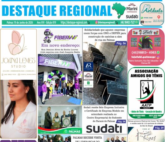 CAPA JORNAL DESTAQUE REGIONAL 19/06