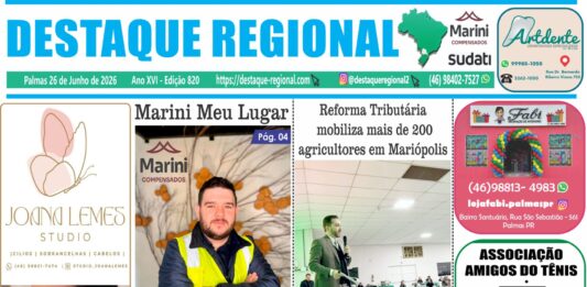 CAPA JORNAL DESTAQUE REGIONAL 26/06