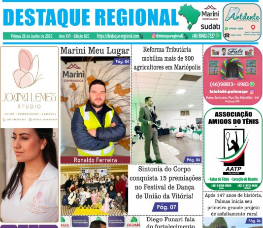 CAPA JORNAL DESTAQUE REGIONAL 26/06