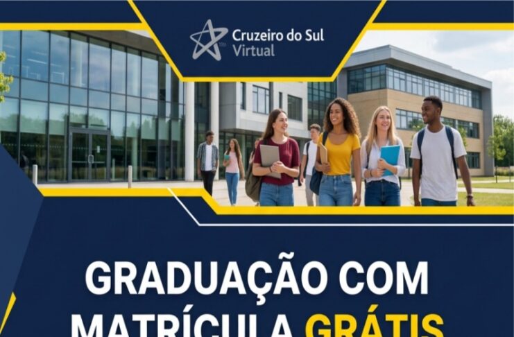 GRADUAÇÃO COM MATRÍCULA GRÁTIS