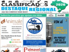 CLASSIFICADOS DESTAQUE REGIONAL 05/06