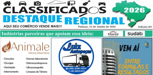 CLASSIFICADOS DESTAQUE REGIONAL 12/06