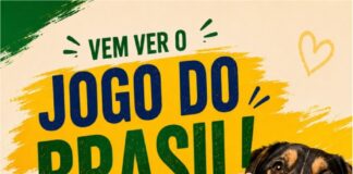 VEM VER O JOGO DO BRASIL!