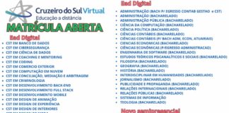 MATRICULA ABERTA